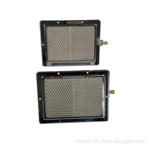 Natural gas infrared burner for giros ketering doner kebab machine and equipment